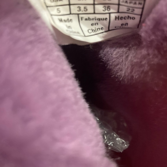 UGG CLASSIC SHORT II BOOT PURPLE RUBY SUEDE SHEEPSKIN LINING WOMEN US 5/ EU 36 - Picture 9 of 10